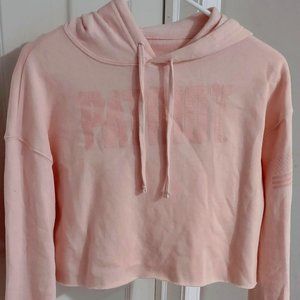 NEW! Official Patriot Gear Exclusive Women's Cropped Patriot Hoodie - XS Pink